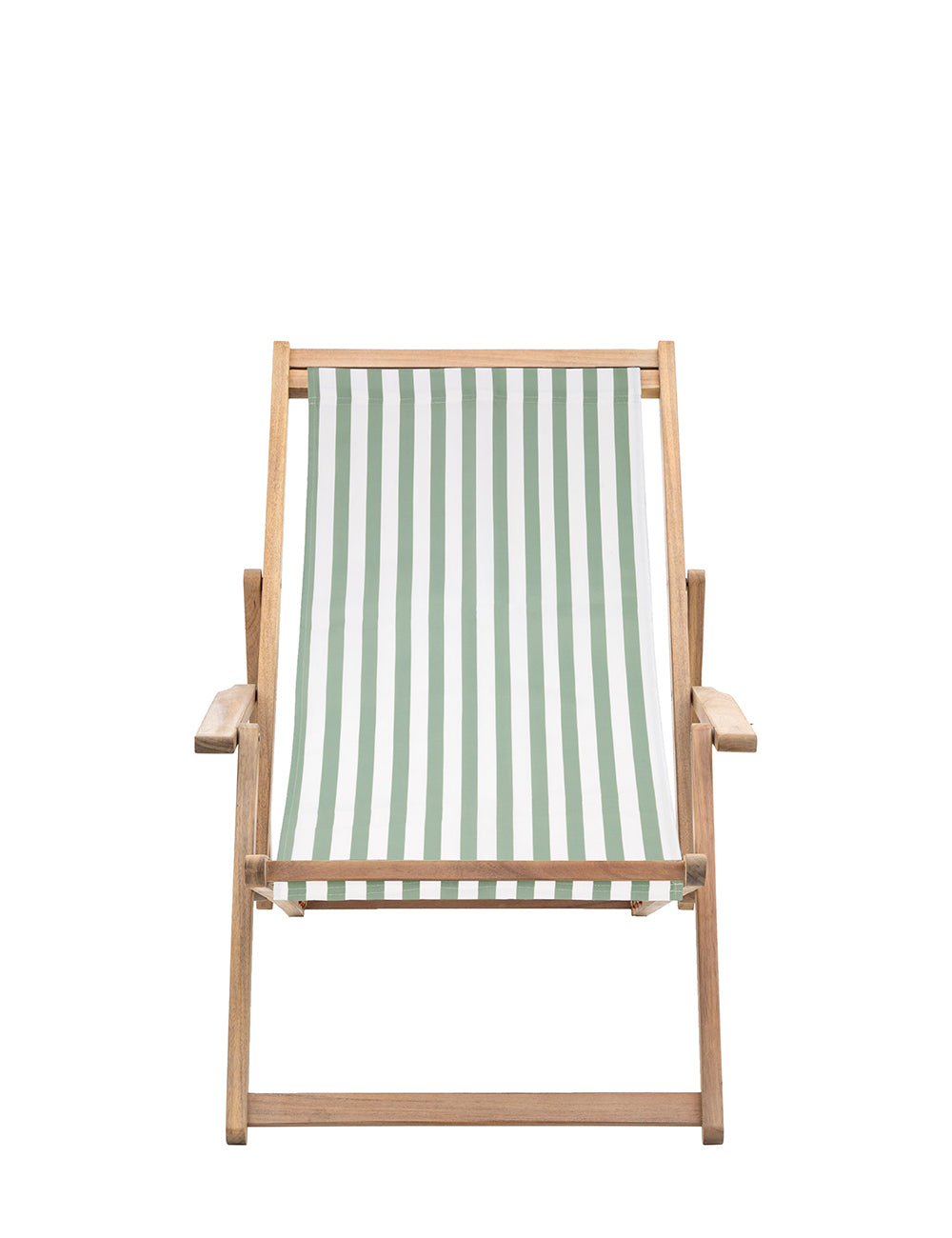 Hove Deckchair in Green stripe
