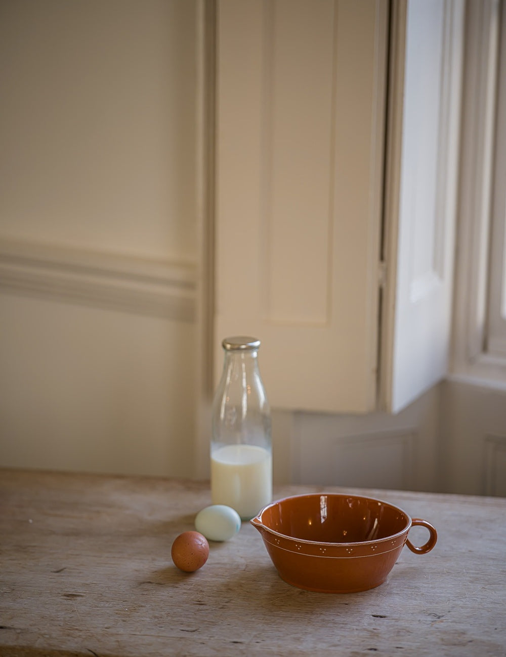 Breakfast Table Batter Bowl in Terracotta