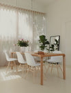 Large Toffee Dining Table Natural