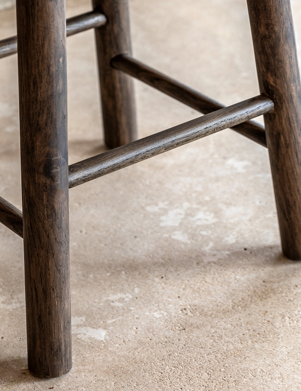 Eden Stool in Smoked