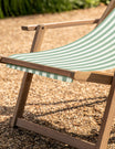 Hove Deckchair in Green stripe