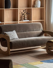 Cristobal Mocha 3 Seater Sofa