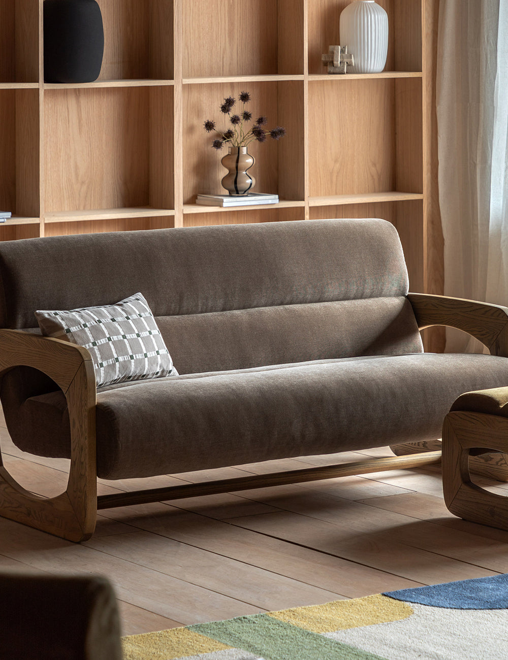 Cristobal Mocha 3 Seater Sofa