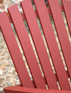 Capri Lounge chair in Rust