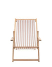 Hove Deckchair in Terracotta stripe