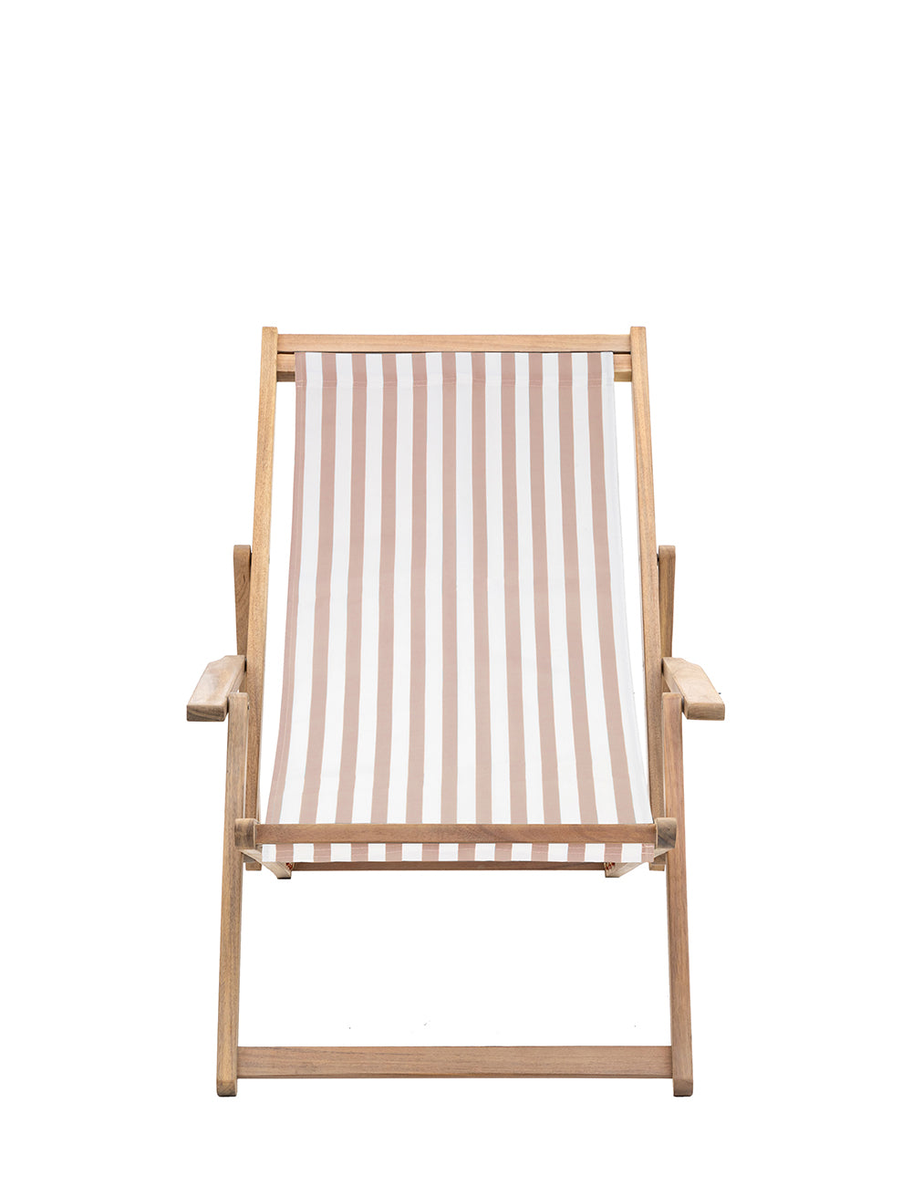 Hove Deckchair in Terracotta stripe
