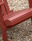 Capri Lounge chair in Rust