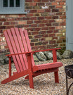 Capri Lounge chair in Rust