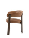 Como Dining Chair Brown Leather