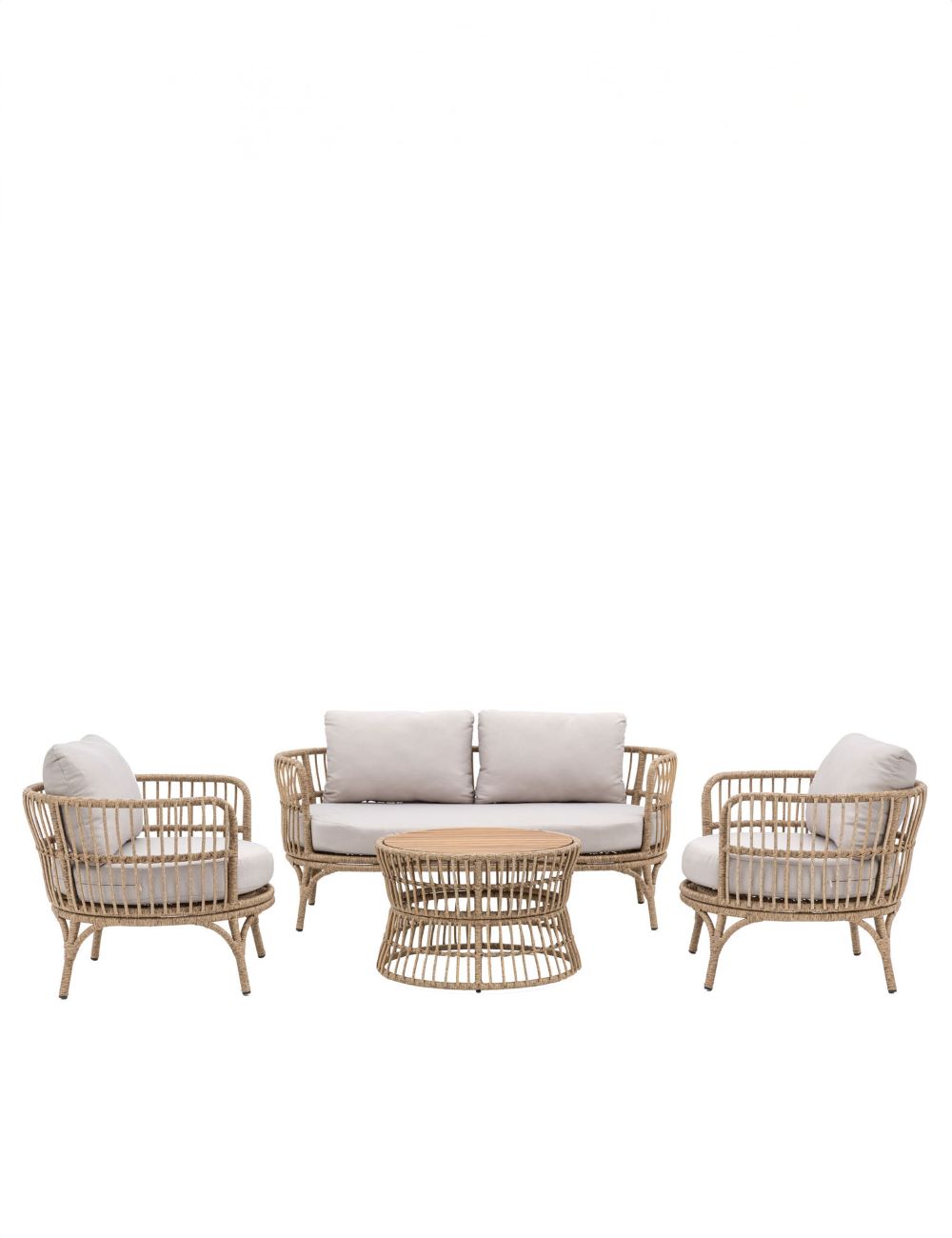 Four Piece Boho Outdoor Lounge Set