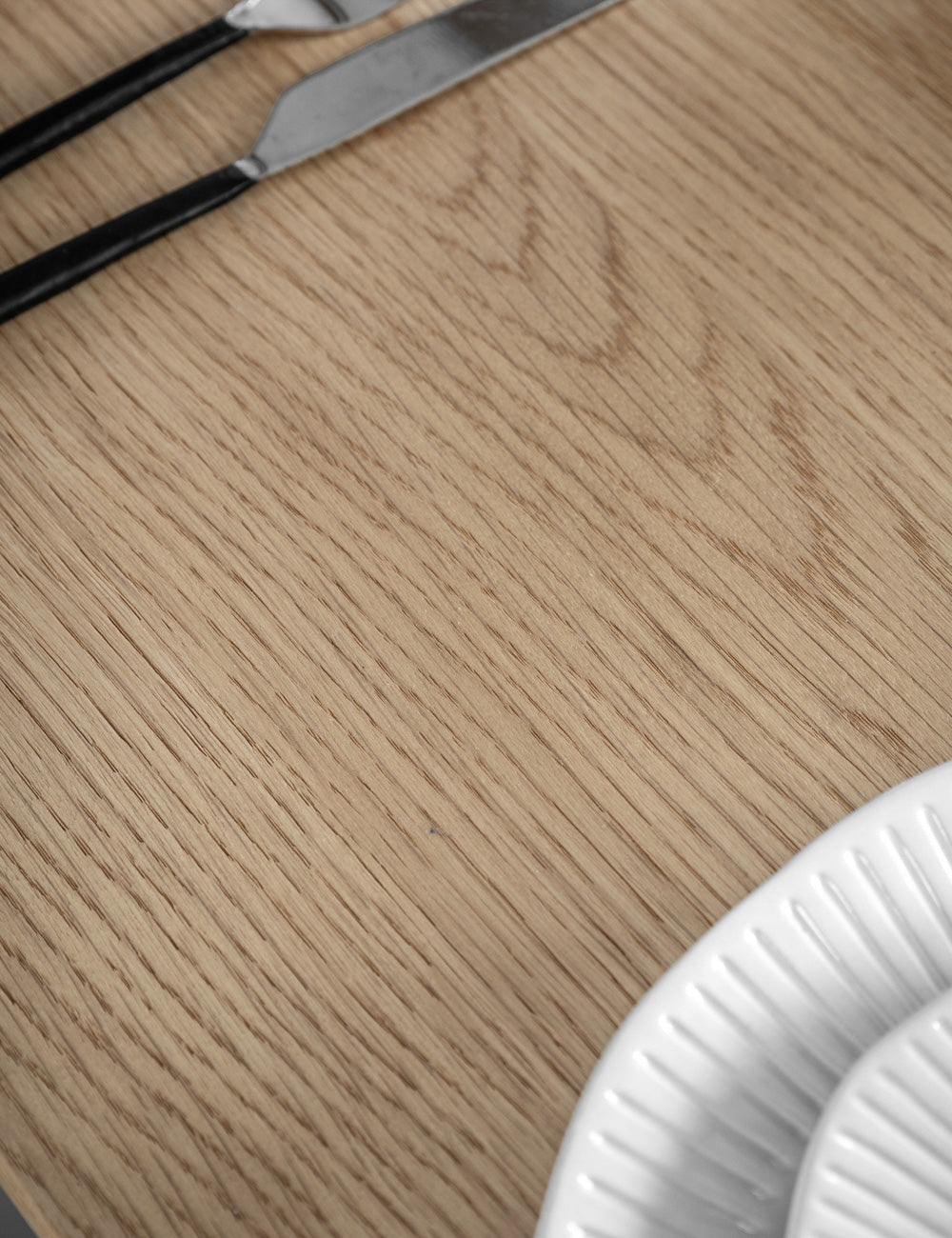 Albie Minimalist Dining Table - Natural
