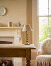 The Bobbin Table Lamp in Chalk