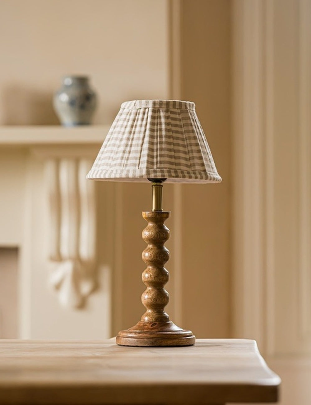 The Bobbin Table Lamp in Natural