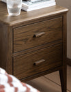 Dawson Dark Wood Bedside Table