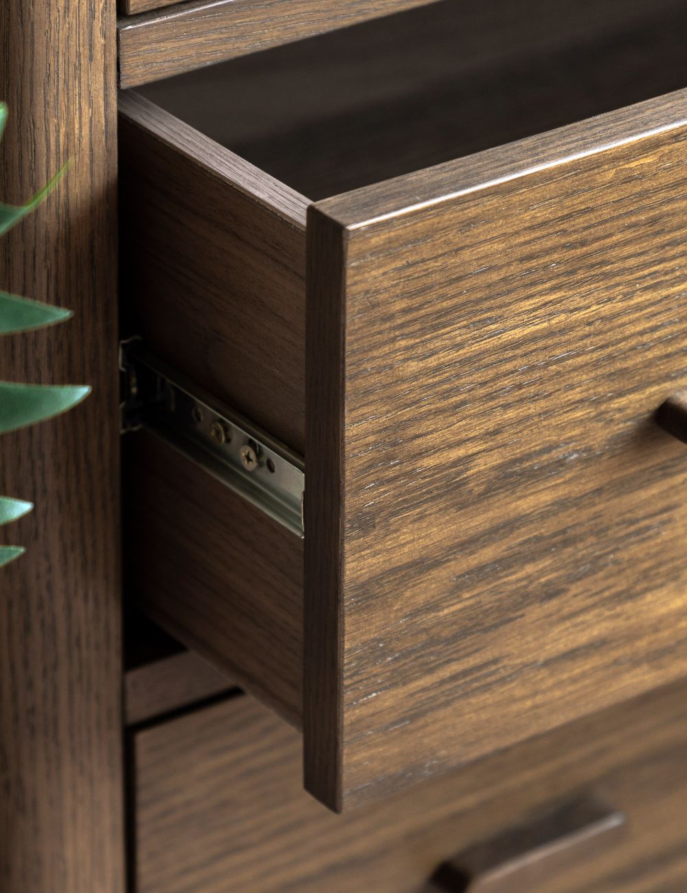 Dawson Dark Wood Chest of Drawers