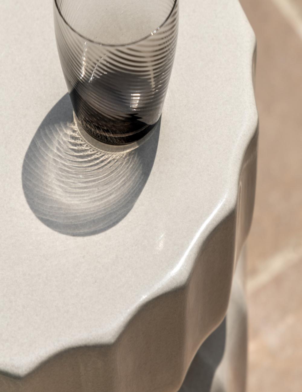 Lido Cream Side Table