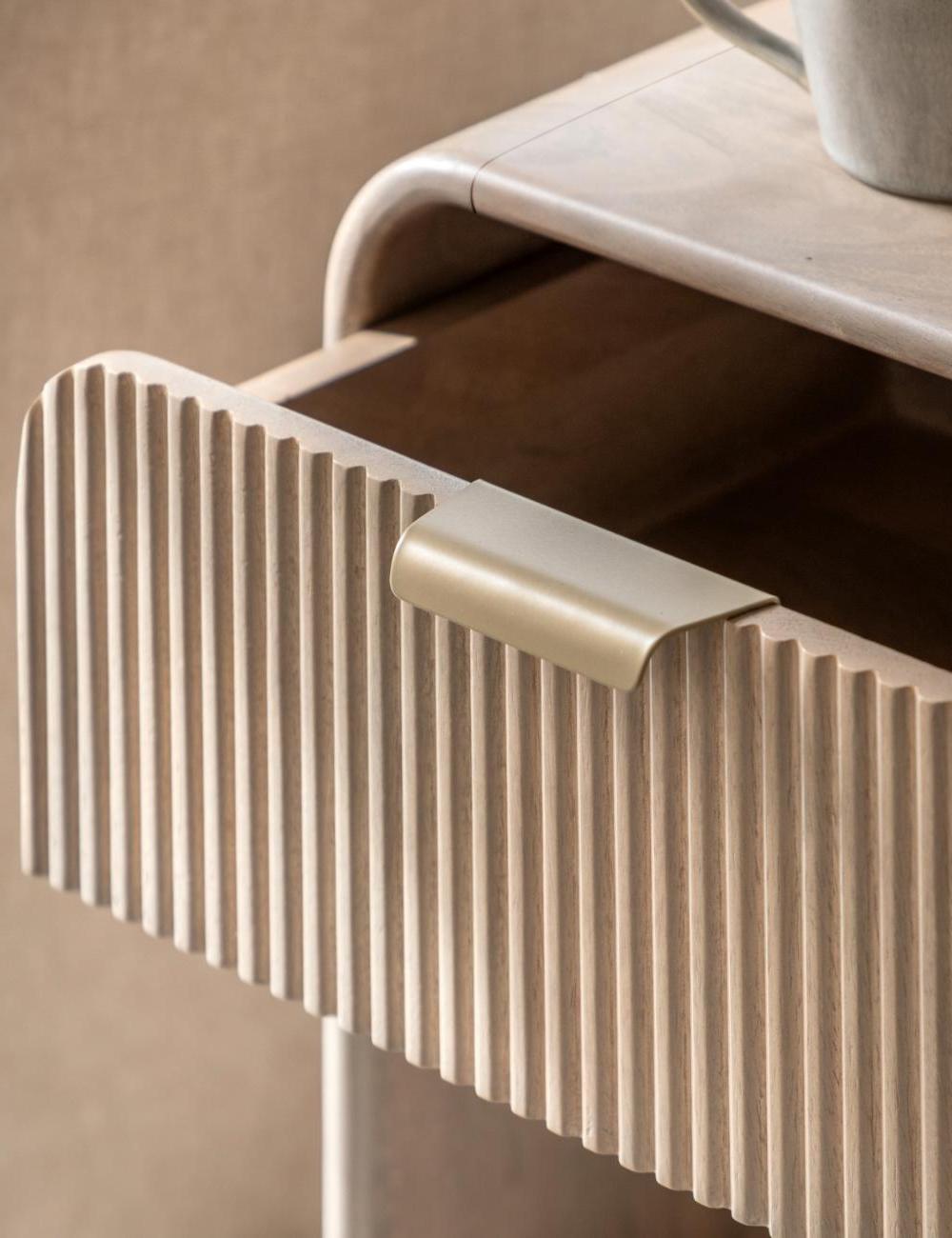 Carolina 1 drawer Bedside - Large