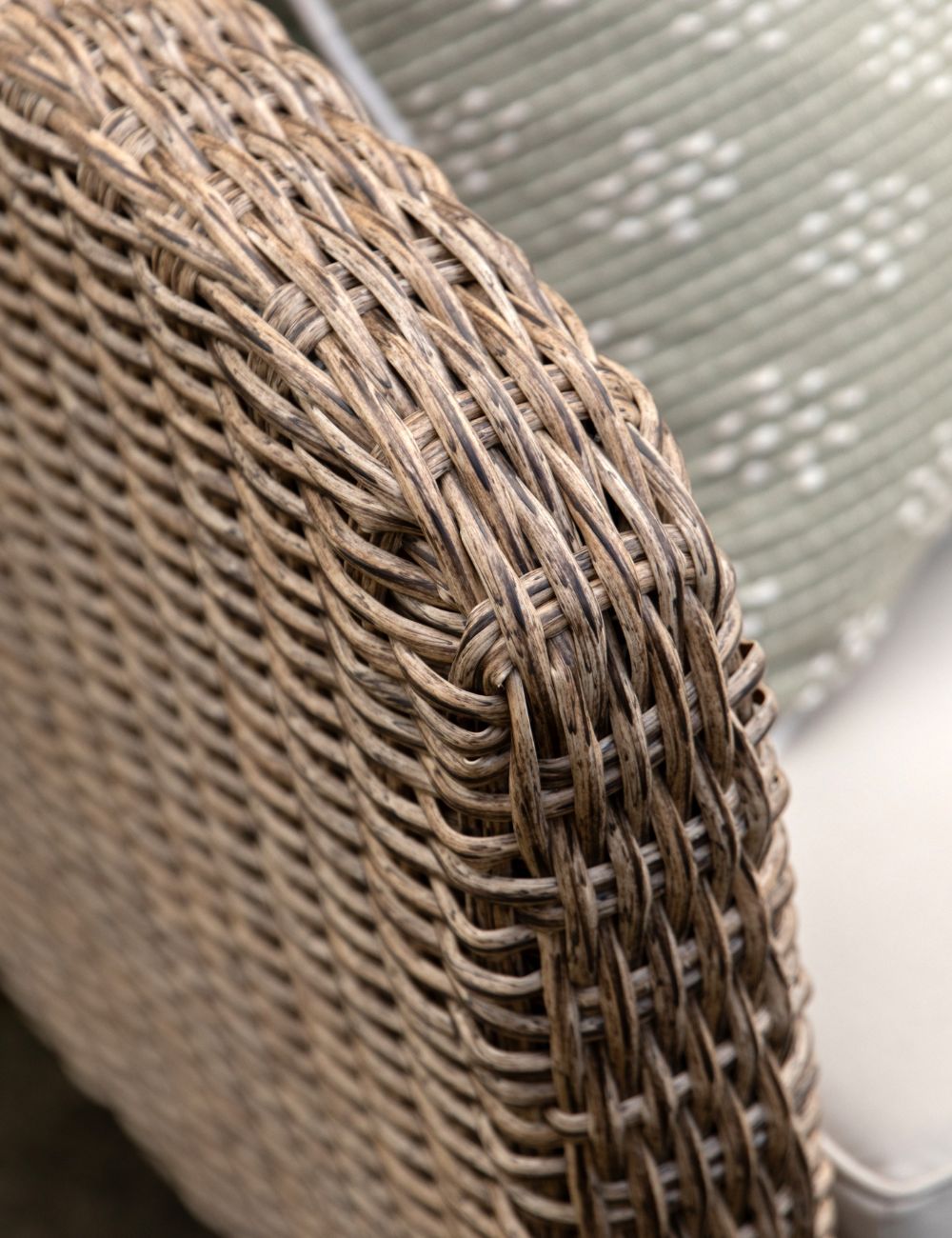 Four Piece Woven Outdoor Lounge Set