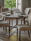 Frances Bobbin Extendable Round Dining Table