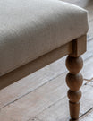 Frances Bobbin Upholstered Coffee Table