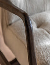 Trudy Cream Faux Sheepskin Armchair