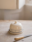 Breakfast Table Butter Dish in Blue