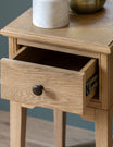 Rosalie 1 Drawer Slim Bedside Table