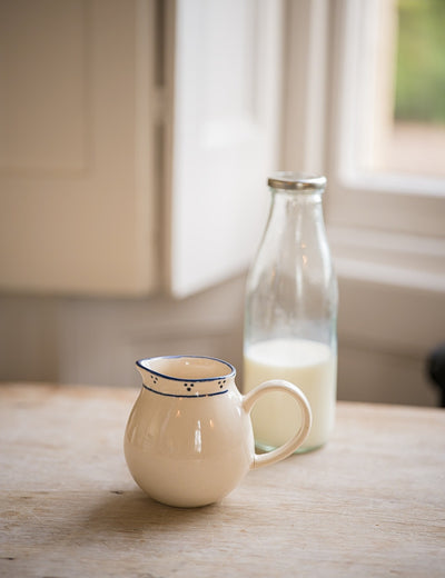 Breakfast Table Milk Jug in Blue