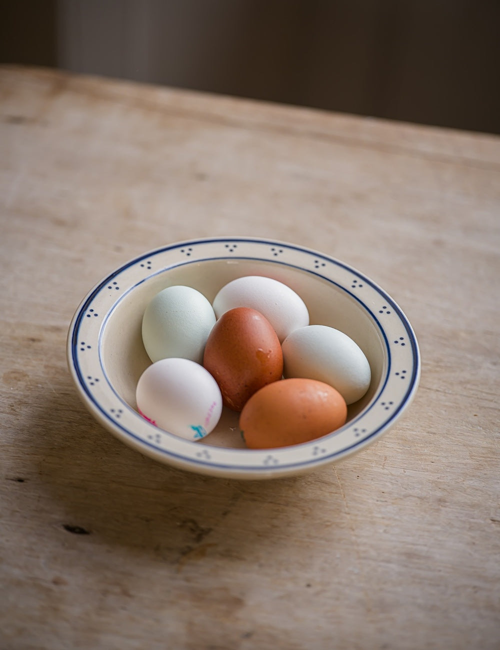 Breakfast Table Bowl in Blue