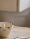 Breakfast Table Tea Cup & Plate in Blue