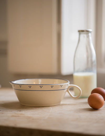 Breakfast Table Batter Bowl in Blue