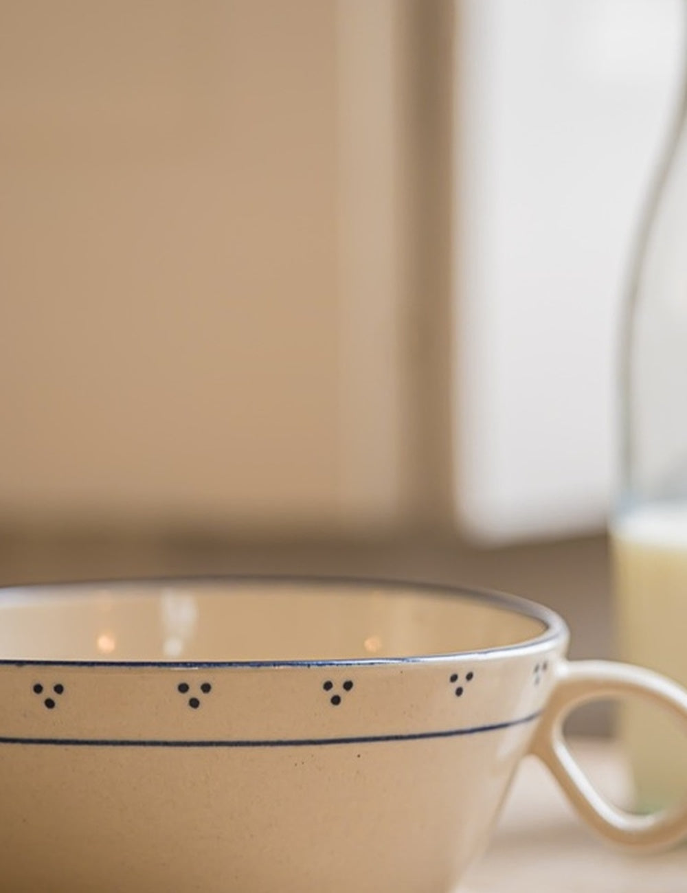 Breakfast Table Batter Bowl in Blue
