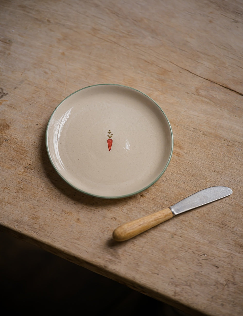 Kitchen Garden Carrot Snack Plate