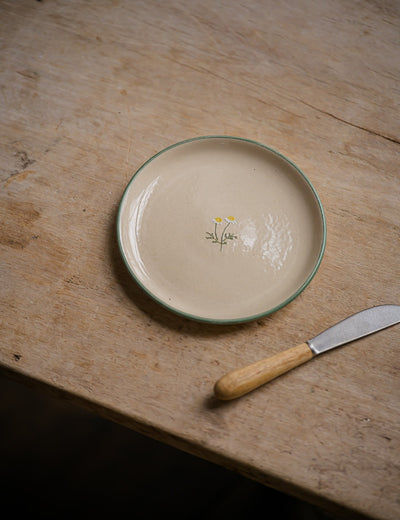 Kitchen Garden Chamomile Snack Plate
