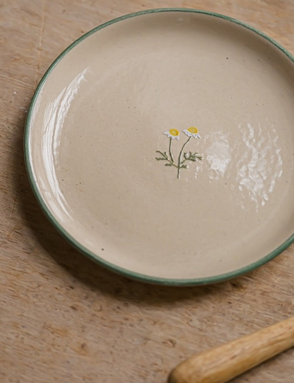 Kitchen Garden Chamomile Snack Plate