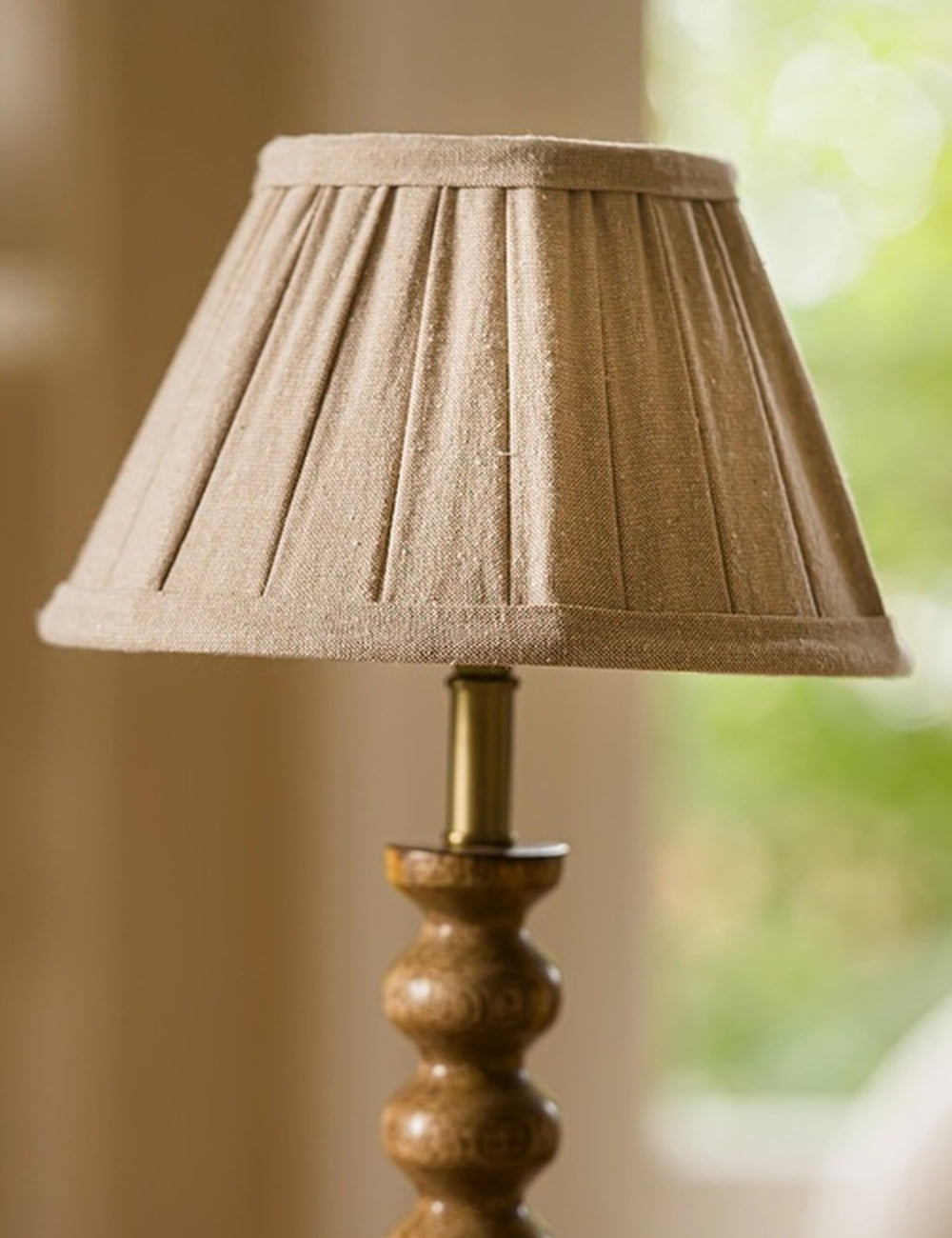 Pleated Linen Shade