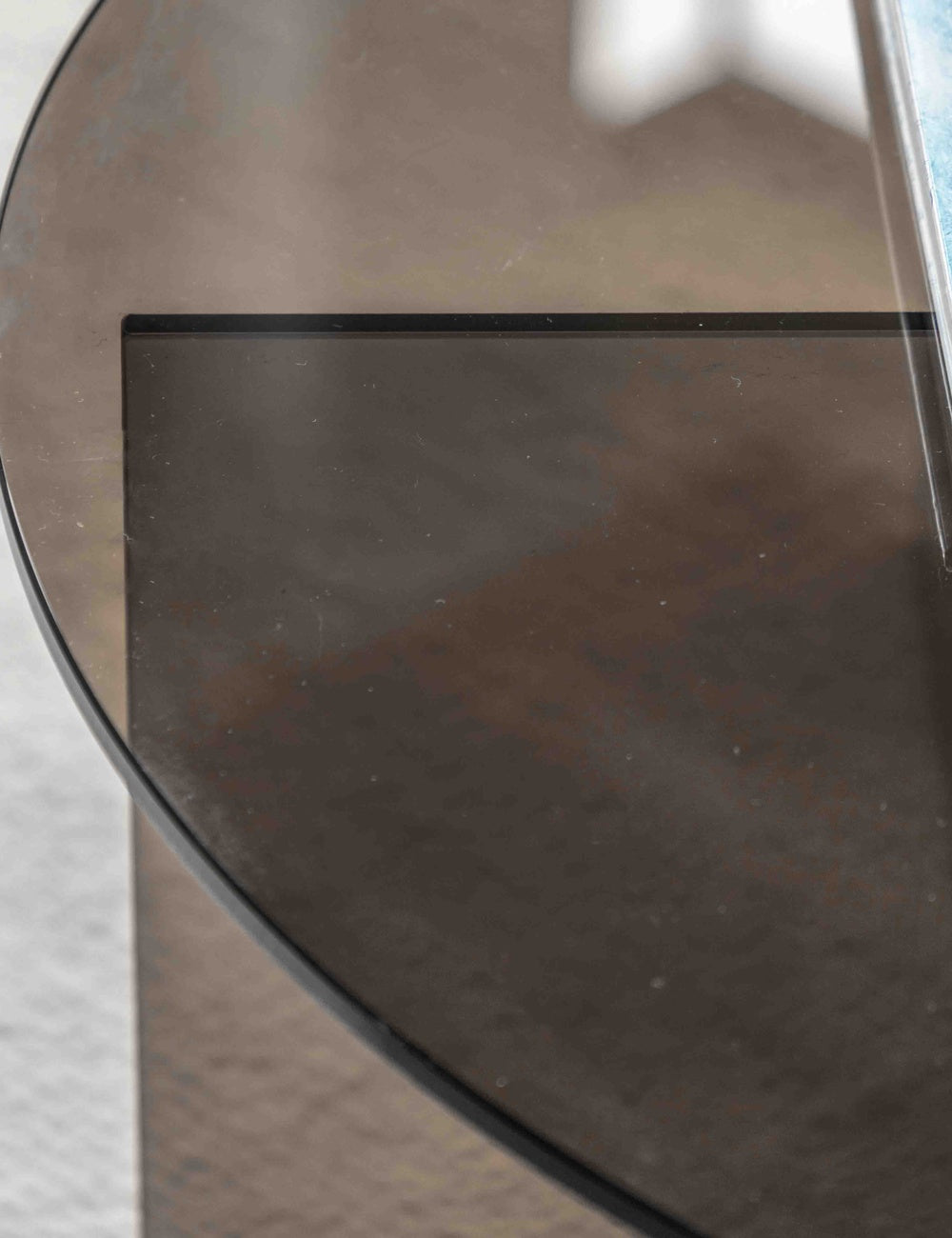 Tinto Glass Charcoal Coffee Table