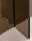 Tinto Charcoal Glass Side Table