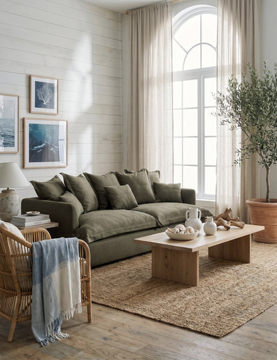 Penny Sofa 4 Seater With 2 Seat Cushions