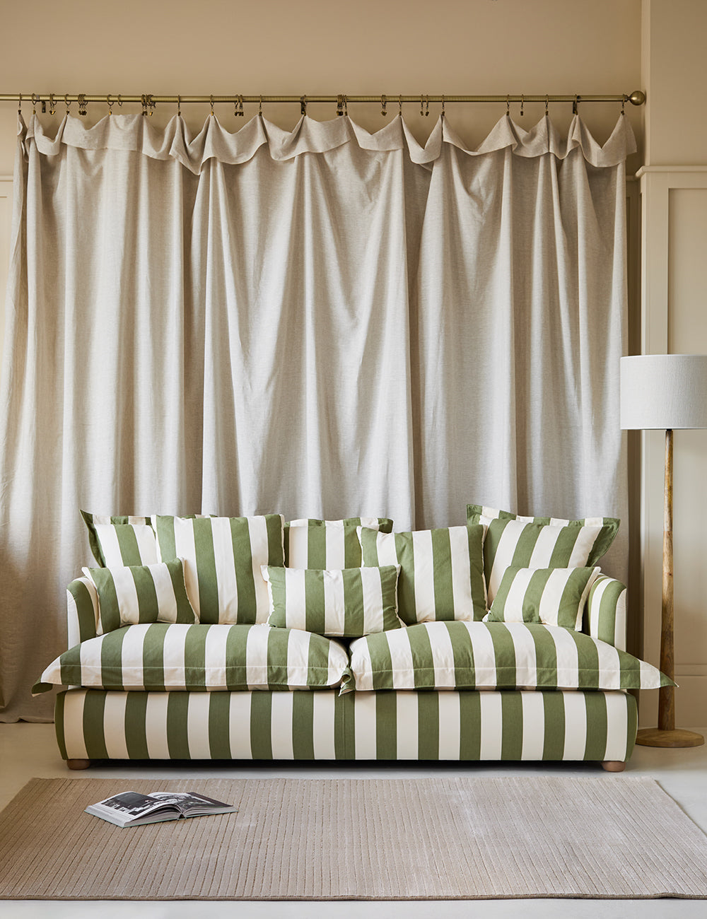 Penny Sofa 3 Seater With 2 Seat Cushion