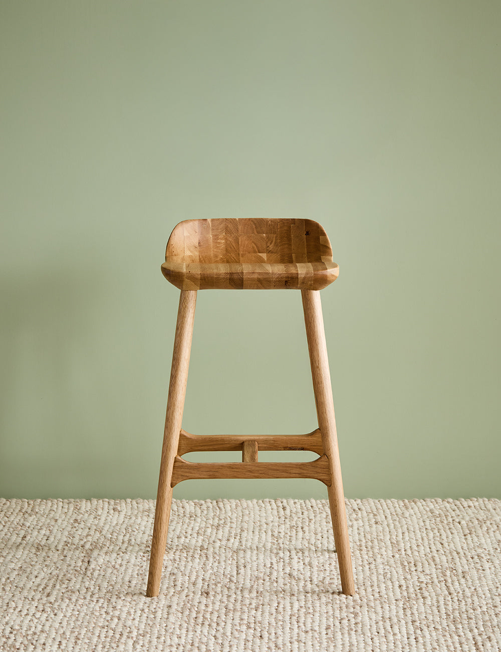 Perch Oak Counter Stool