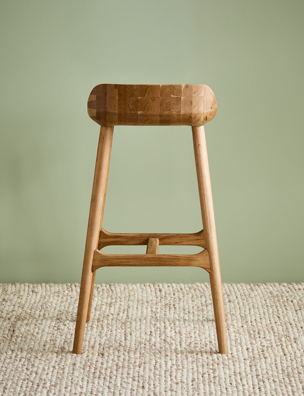 Perch Oak Counter Stool