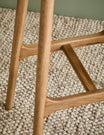 Perch Oak Counter Stool