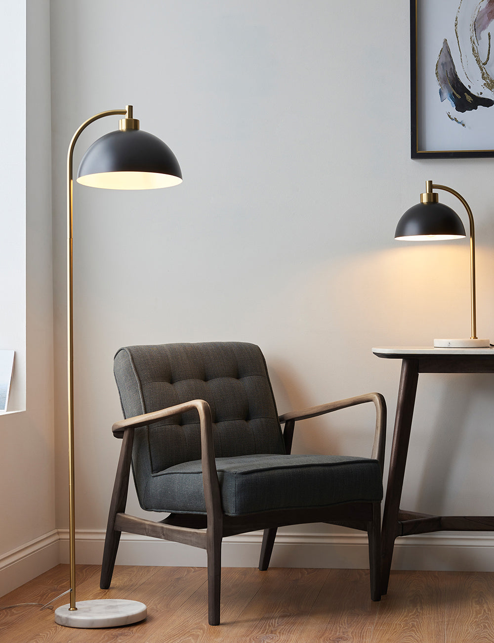 Zadie Table Lamp matt black
