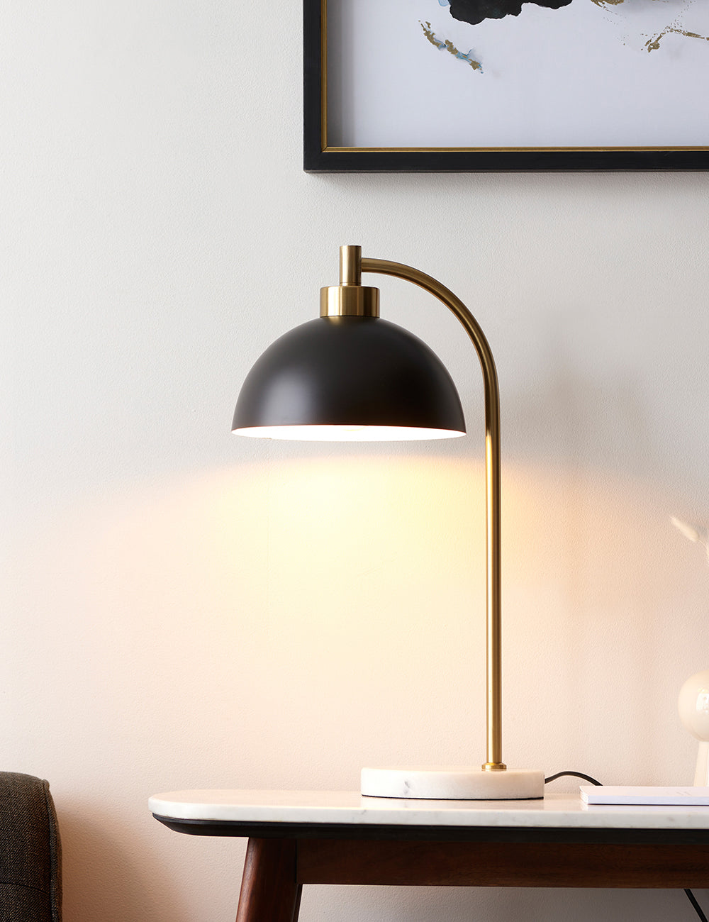 Zadie Table Lamp matt black