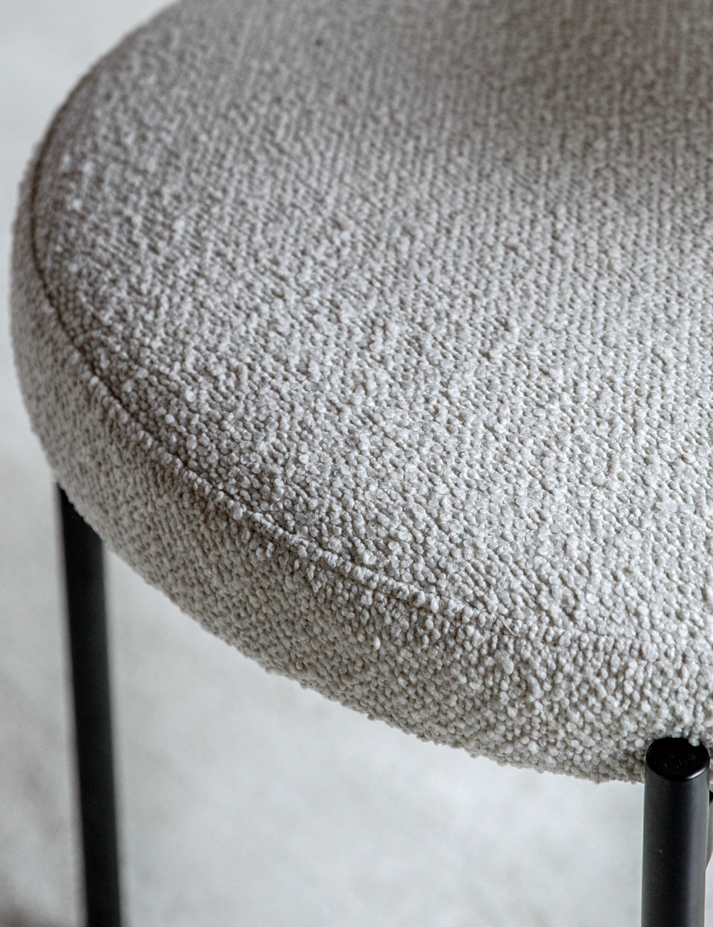 Retro Upholstered Dining Chairs - Pack of 2