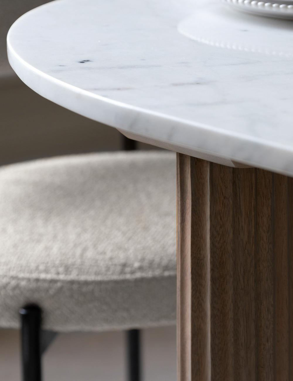 Charlie Marble 8 Seater Dining Table