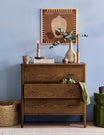 Dawson Dark Wood Chest of Drawers
