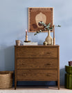 Dawson Dark Wood Chest of Drawers