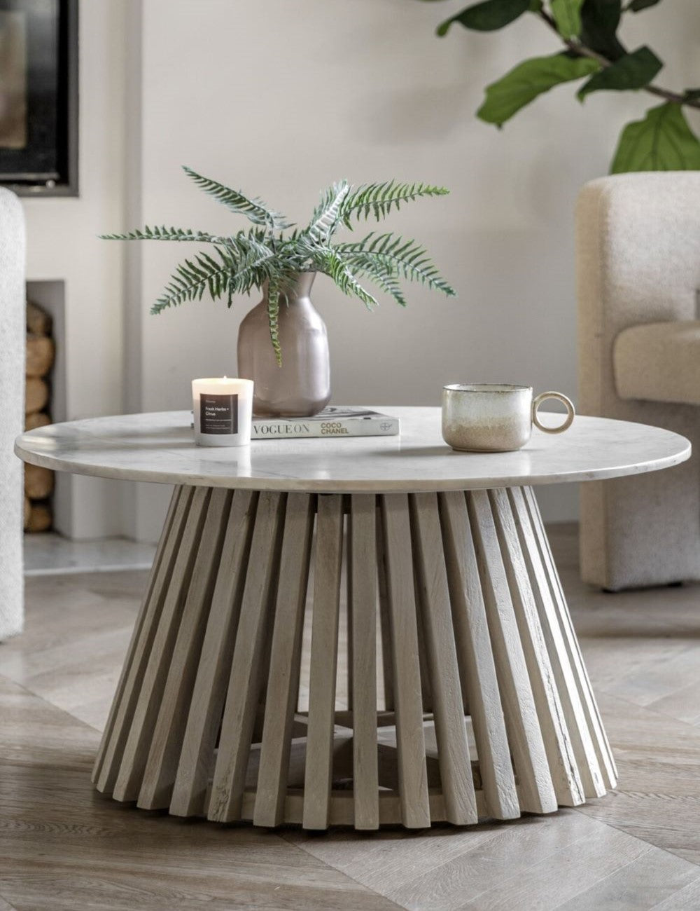 Vince Marble Coffee Table